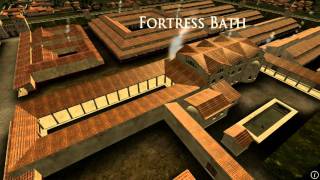 Animation of ancient Roman Fort in Caerleon Wales [upl. by Omidyar]