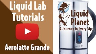 Liquid Lab  Aerolatte Grande Milk Frother [upl. by Nivrae]