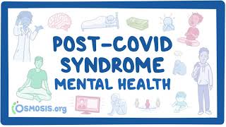 PostCOVID syndrome Mental health [upl. by Joselow506]