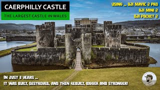 Caerphilly Castle  The Largest in Wales 2nd in Britain [upl. by Airod]