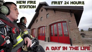 First 24 Hours in a New Fire Station  A Day in the Life [upl. by Hgiel]