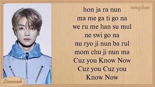 NCT U  Know Now Easy Lyrics [upl. by Stolzer82]