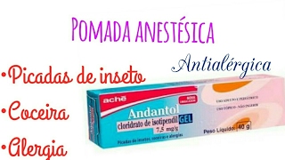 Resenha PomadaAndantol Gel [upl. by Joyann757]