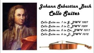 Johann Sebastian Bach  Cello suites in 432 Hz great for reading or studying [upl. by Leahcimluap511]