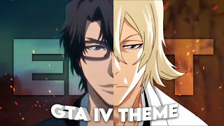 Aizen x Urahara  GTA IV Theme Edit [upl. by Cornia]